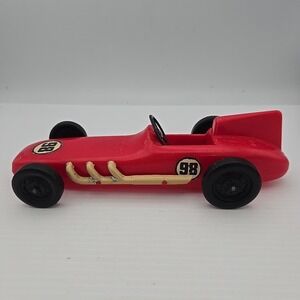 EARLY VINTAGE PROCESSED PLASTIC RACER- 9 INCHES - VERY COOL AND RARELY SEEN
